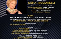 Campidoglio, Katia Ricciarelli guest star dell'evento commemorativo di Maria Callas