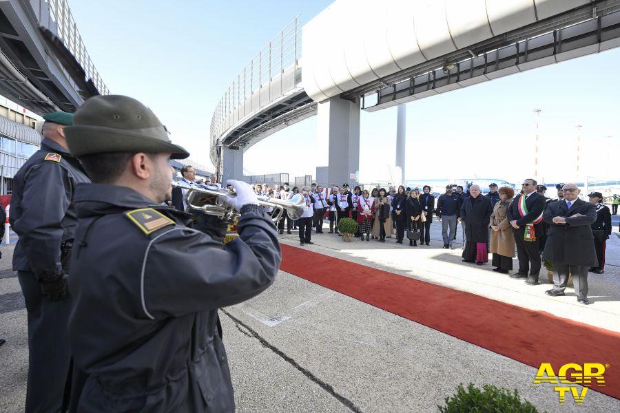 Fiumicino aeroporto celebrati 50 anni attentato del 73