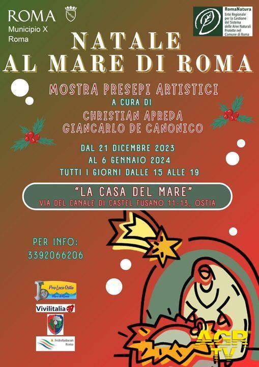 Natale al mare di Roma locandina
