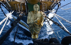 Latina e l'Amerigo Vespucci, un gemellaggio in nome del mare
