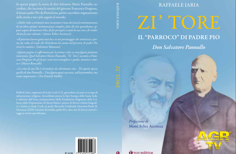 Zi tore il parroco di Padre Pio copertina libro Raffaele Iaria