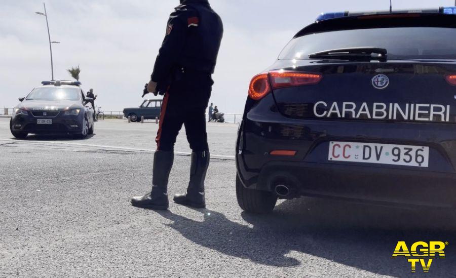 Carabinieri  un controllo sul litorale romano