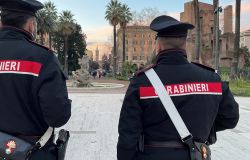 Carabinieri controlli interforze Termini