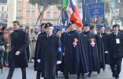 Roma, le Guardie d'Onore alle reali tombe del Pantheon celebrano il 146° anniversario