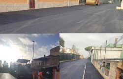 Municipio X, nuovo manto stradale in via Monvalle a Dragona