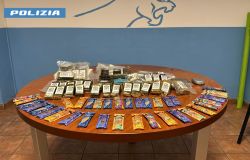 Roma, retata di pusher della Polizia, 9 persone in manette e 7 kg di droga sequestrata