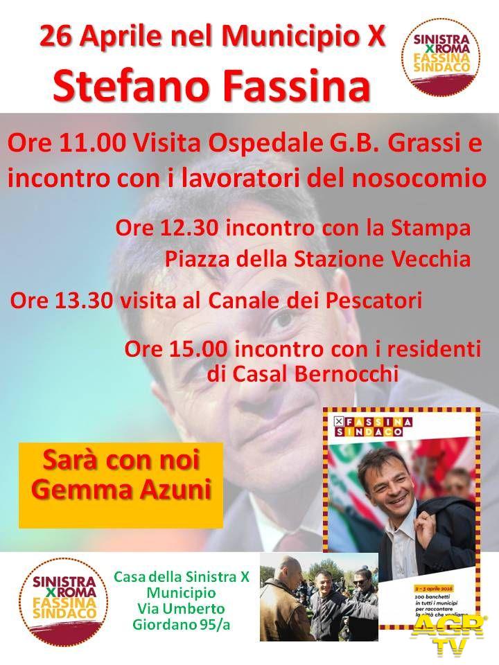 Fassina, incontra il X Municipio Fassina, incontra il X Municipio