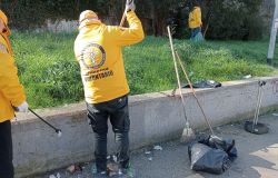 Roma, nuovo intervento di pulizia alla fermata Battistini Metro A