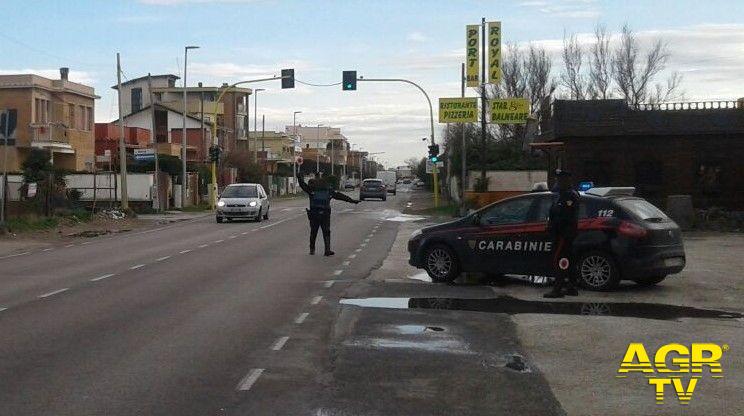 Carabinieri Pomezia controlli su strada