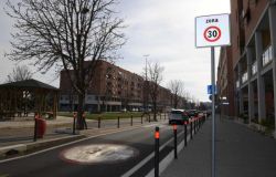 Roma, Casalmonastero inaugurata la zona 30 Km/h e la nuova area verde