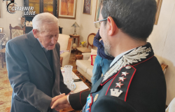 Il carabiniere Remo Bolognino compie cento anni, gli auguri dell'Arma