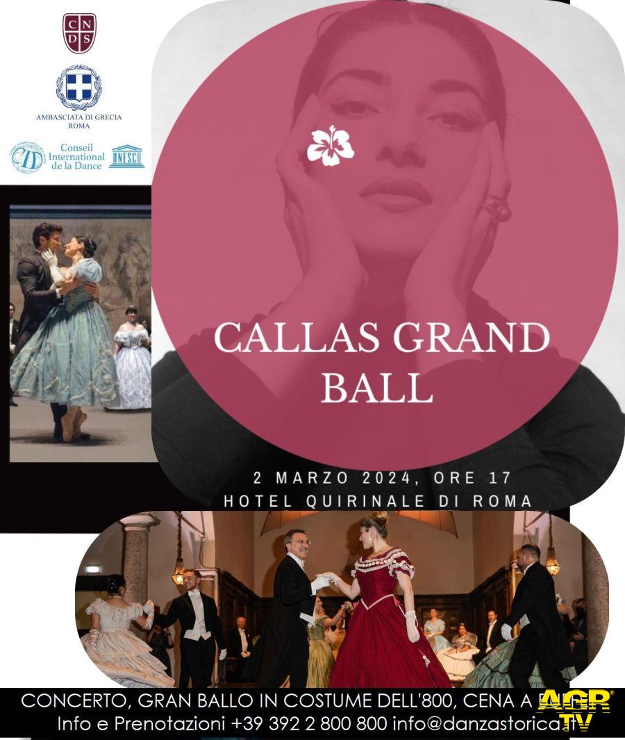 Callas Grand Ball hotel Quirinale