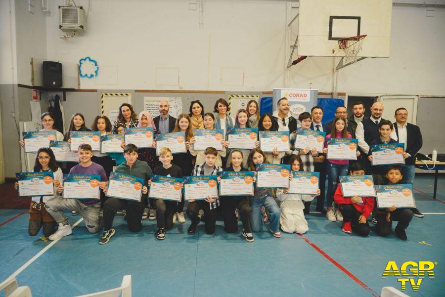 La 1D del Duca D'Aosta premiata nel concorso Scrittori di classe foto da comunicato stampa