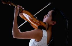 La violinista Leiha Zhu, Il mio debutto a Roma per i Concerti dell'Aula Magna il 19 marzo