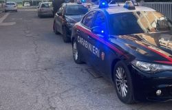 Carabinieri equipaggio intervenuto per rapina