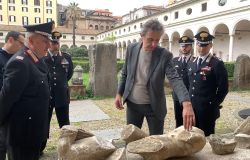 Carabinieri consegna reperti archeologici Museo Naziioale Romano