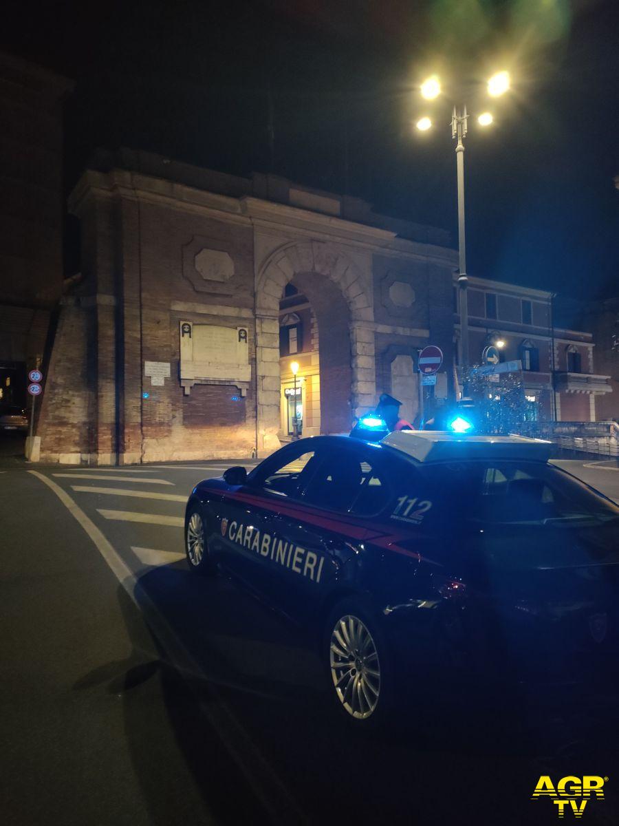 Carabinieri controlli Mentana - Fonte Nuova