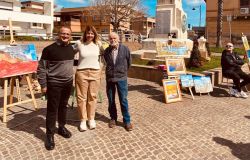 Fiumicino, Incontri con l'arte in piazza Grassi, volano per il turismo