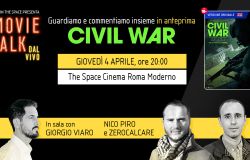 Roma, Movie Talk dal Vivo al cinema Moderno, il 4 aprile Zerocalcare, Nico Piro e Giorgio Varo, anteprima di Civil War