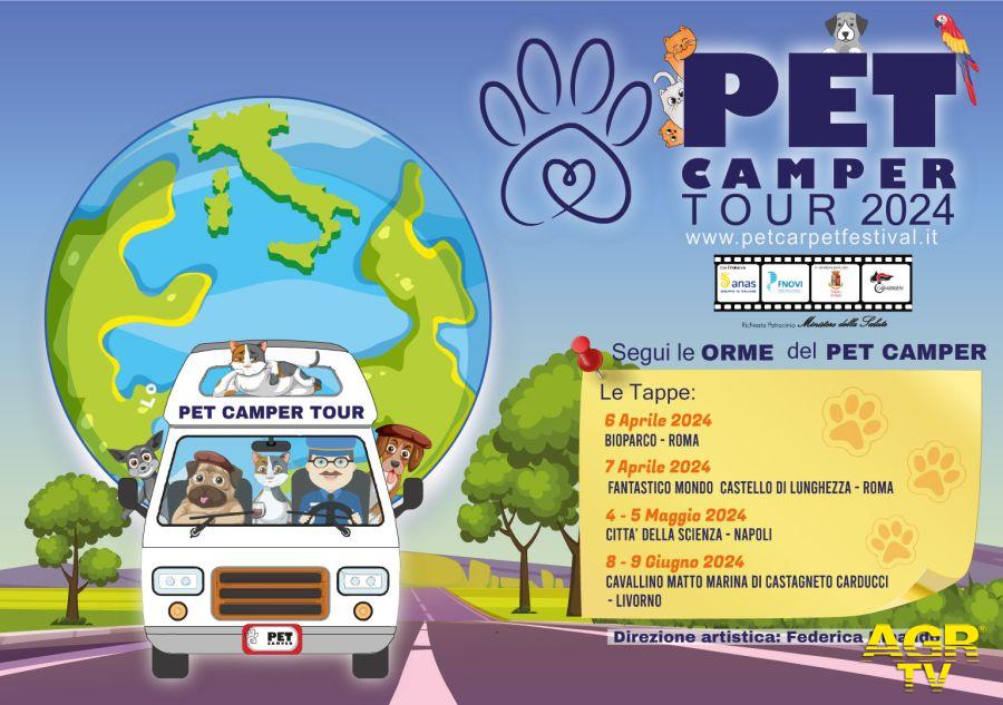 Pet Camper Tour locandina evento