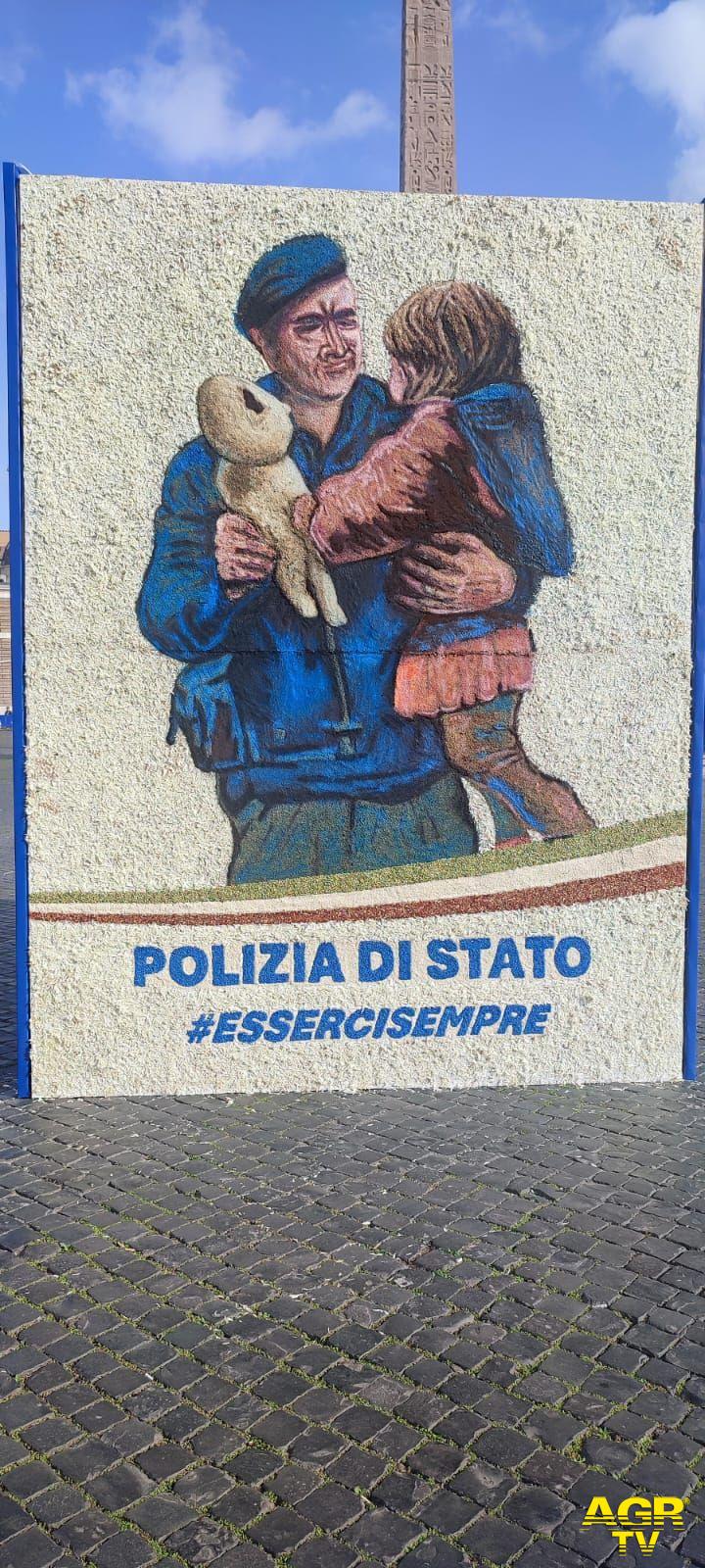 Piazza del Popolo, 172° anniversario della fondazione della Polizia di Stato