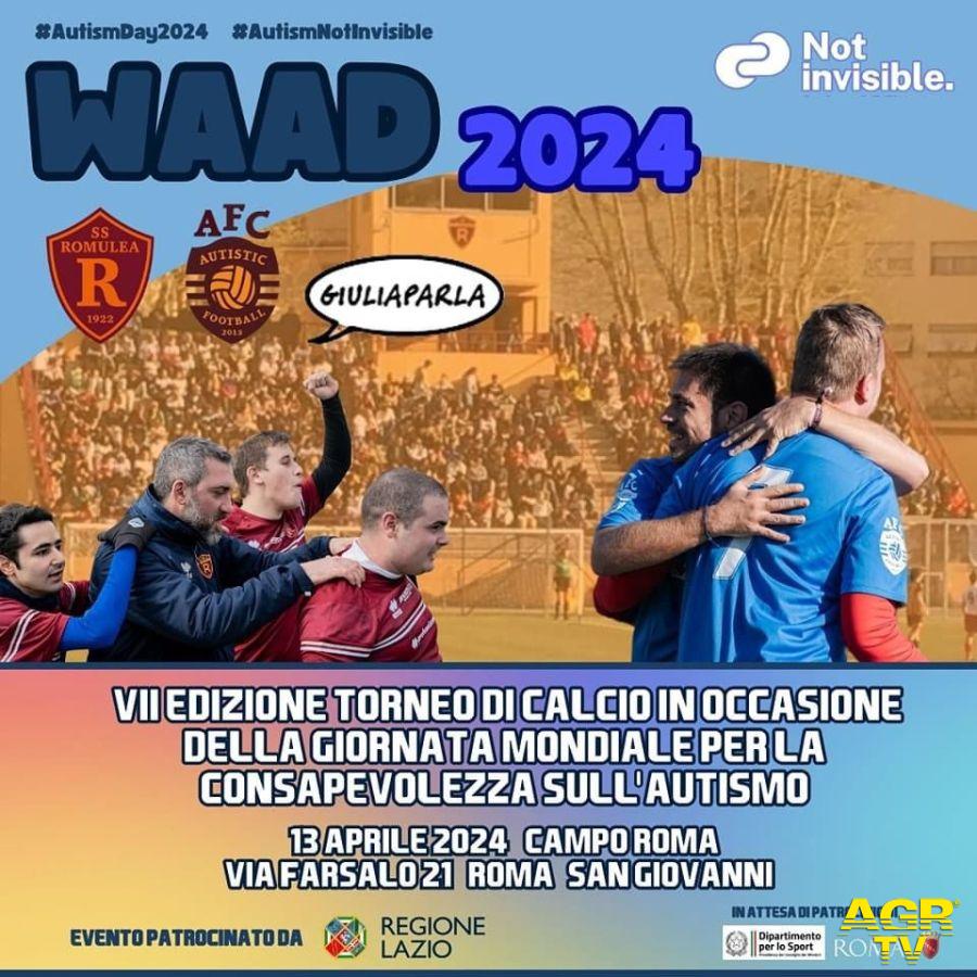 WAAD 2024 locandina torneo di calcio