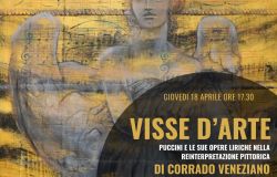 Visse d'arte mostra Corrado Veneziano a Roma locandina