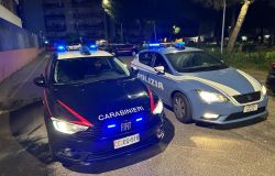 Polizia e Carabinieri intervenuti