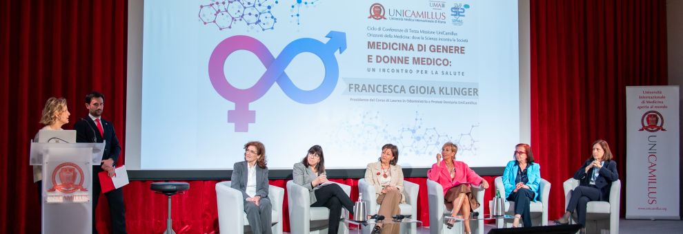 Medicina di genere e donne medico: a UniCamillus si confrontano le massime esperte del settore
