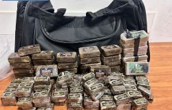 Polizia la droga sequestrata 7 kg. hashish