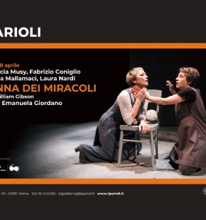 Roma, al teatro Parioli arriva Anna dei Miracoli