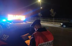 Carabinieri i controlli sulla via Cassia