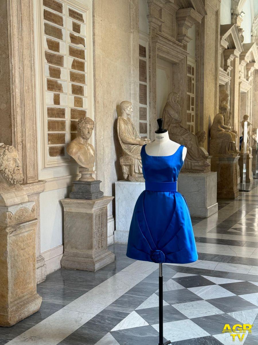 Abityo blu di Balestra nei musei capitolini