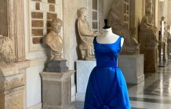 Abityo blu di Balestra nei musei capitolini