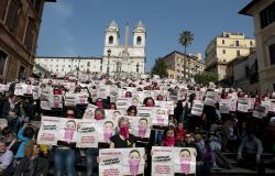 Endometriosi APE Flash Mob Roma 2014