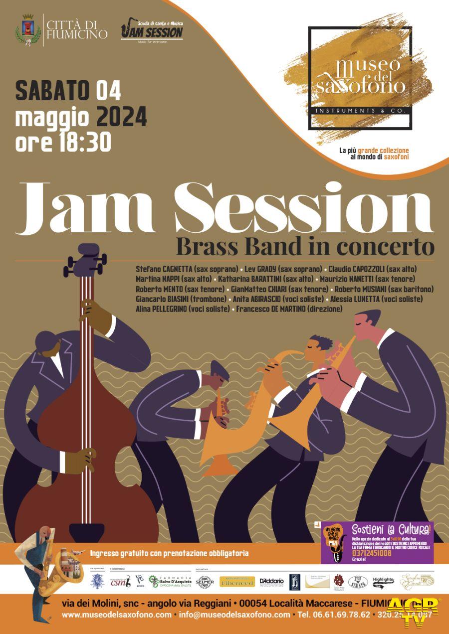 Jam Session in concerto al museo del Sax locandina