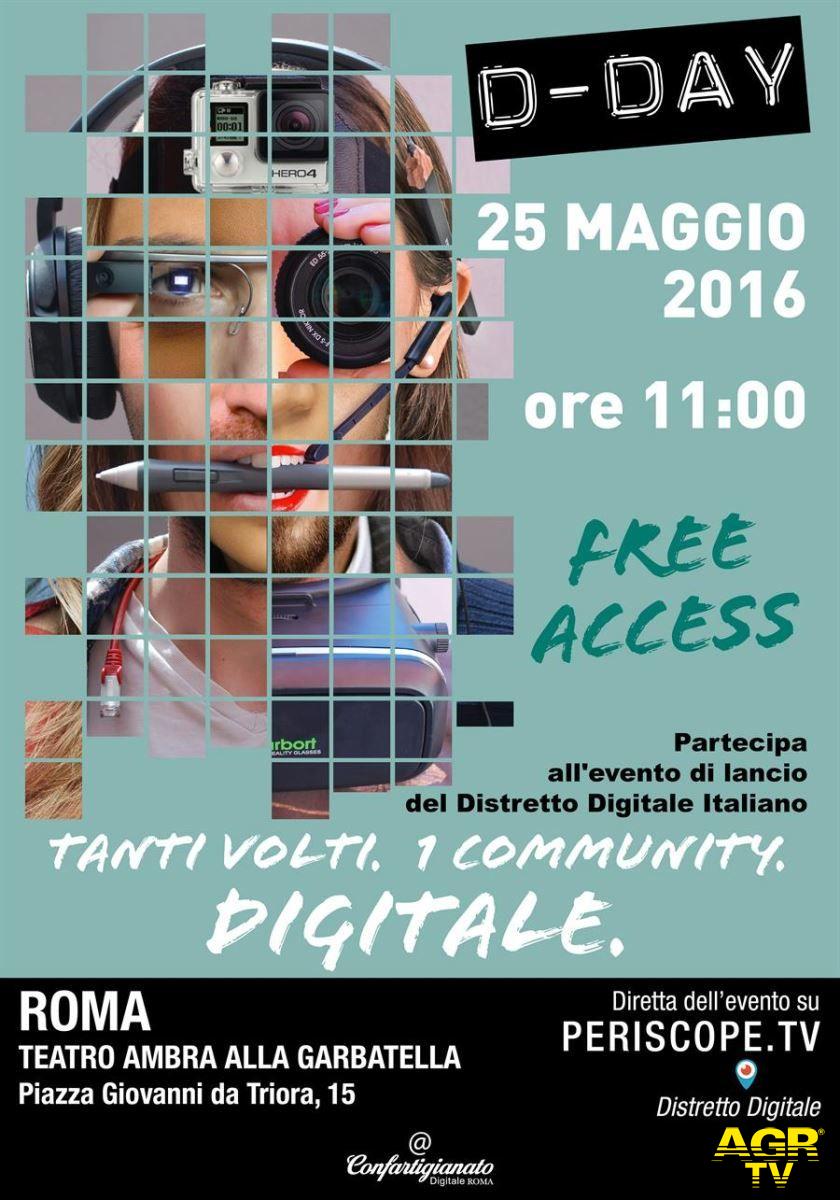 Roma, nasce il primo Distretto digitale italiano