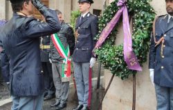 Roma, cerimonia in ricordo del Maresciallo PS Antonio Mea e dell'Appuntato PS Pierino Ollanu, trucidati dalle BR 45 anni fa
