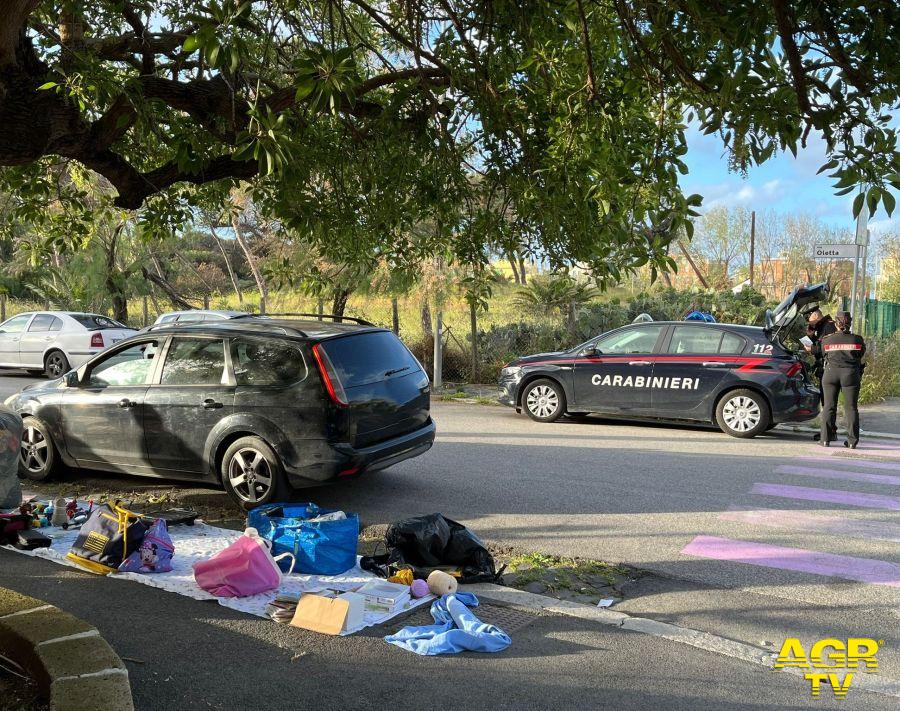 Ostia, Via Oletta, Sgomberato mercatino abusivo