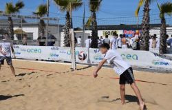 Beach Volley scuola una partita juniores