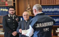 Carabinieri TPC la restituzione delle opere