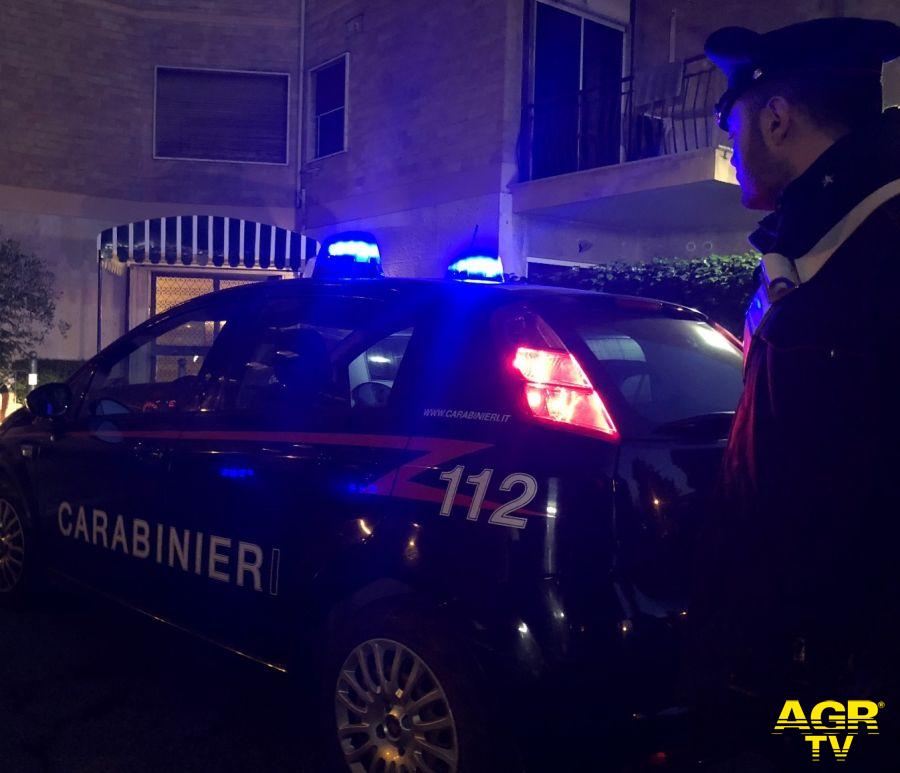 Carabinieri intervenuti Quarticciolo