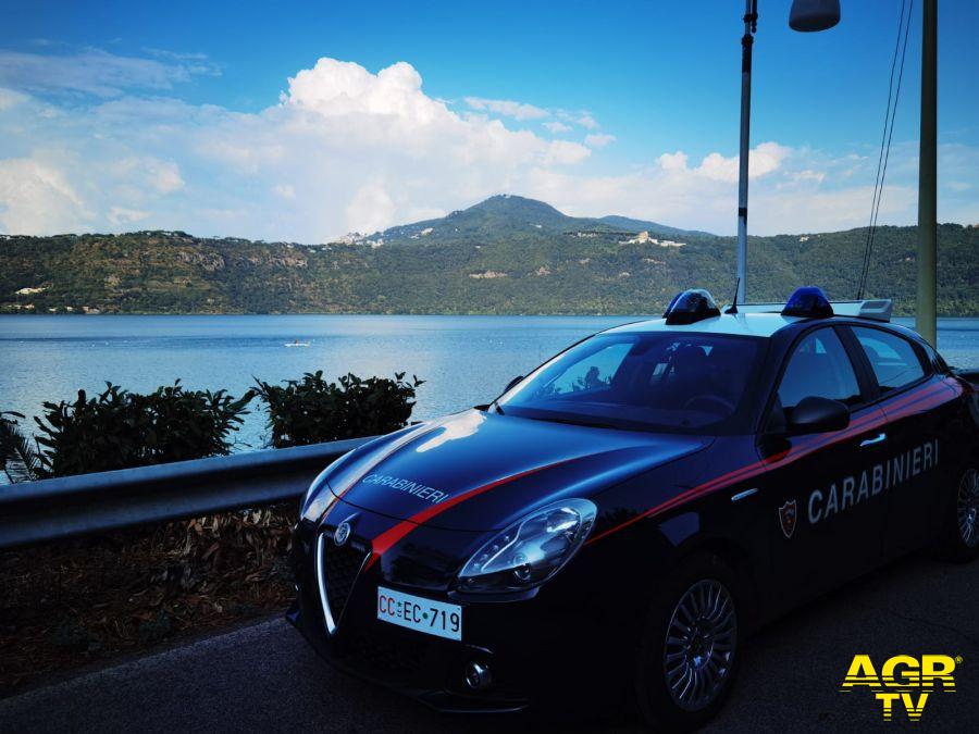 Carabinieri intervenuti Castel Gandolfo