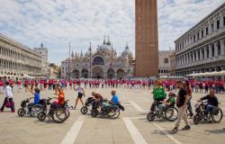 Viaggio Free Wheels 8 perone in sedia a rotelle da Ancona a Roma