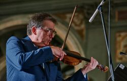 Il violinista McDuffie direttore artistico Roma Chamber Music Festival foto comunicato stampa