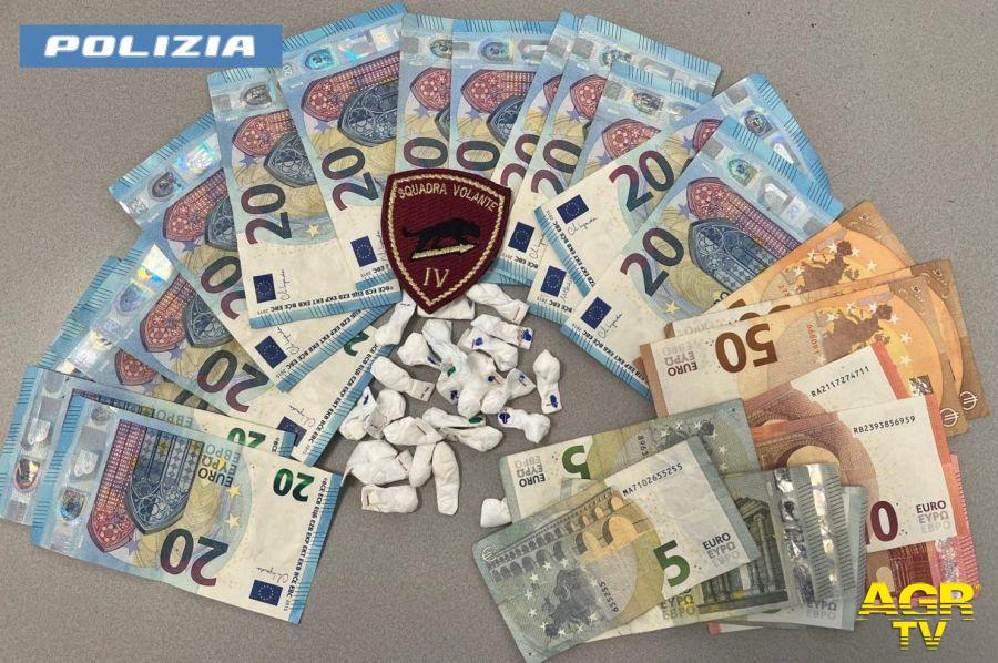 Polizia droga sequestrata