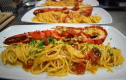spaghetti astice foto pixabay