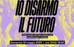 “Senzatomica Revolution Talks: io disarmo il futuro” locandina evento