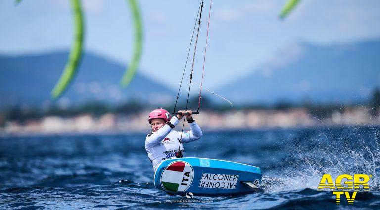 Vela formula Kite 2024 atleta italiana in gara