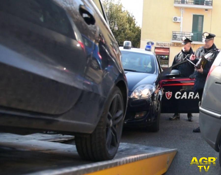 Carabinieri la pattuglia intervenuta